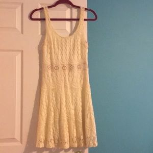 Off white lace dress
